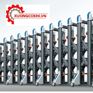 Cổng xếp inox tự động 268