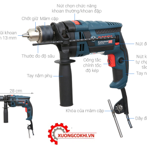 Máy khoan động lực điện 750W
