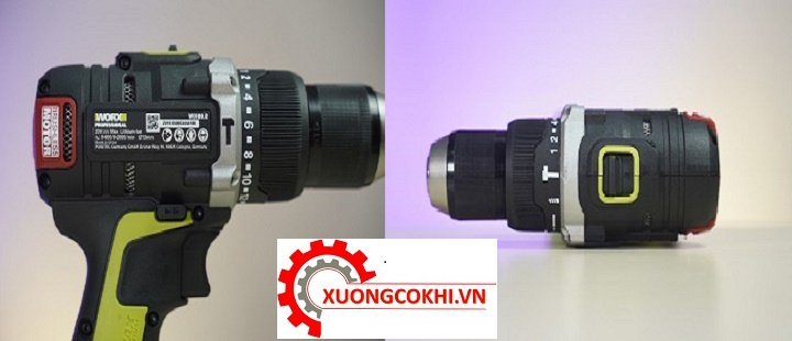 Máy Khoan Động Lực Dùng Pin Worx Green 20V 7 Máy Khoan Động Lực Dùng Pin Worx Green 20V