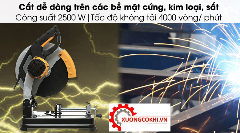 Máy cắt sắt Tolsen 79538 2500W 4 Máy cắt sắt Tolsen 79538 2500W