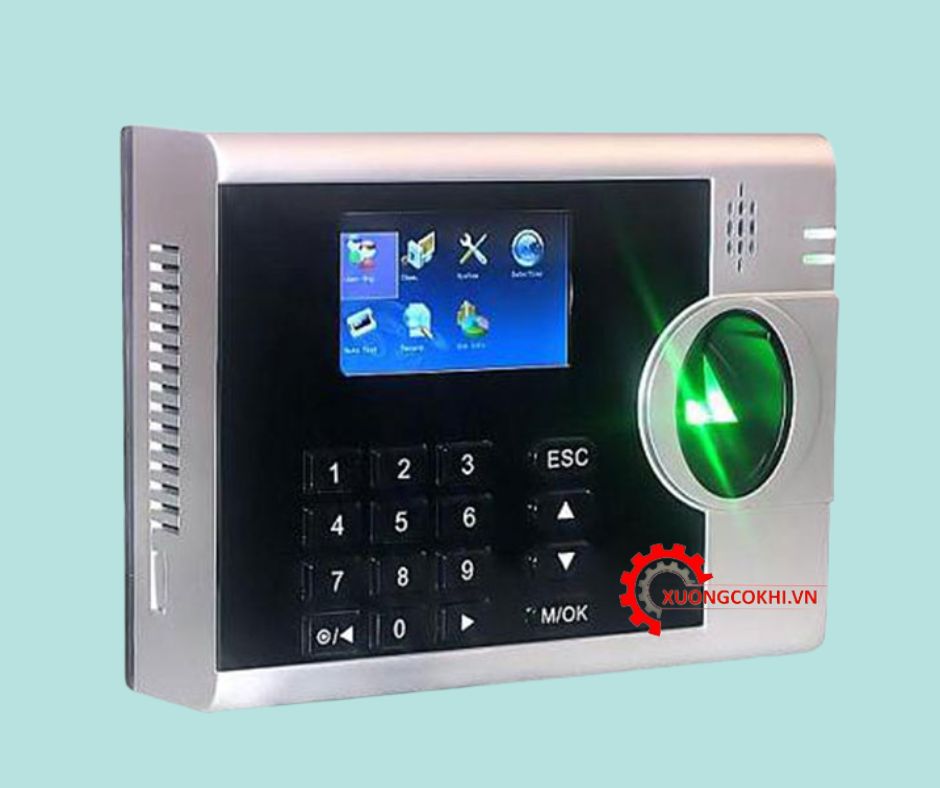 Hệ thống máy chấm công vân tay thẻ từ Ronald Jack 3000 TID 4 Máy chấm công vân tay thẻ từ Ronald Jack 3000 TID