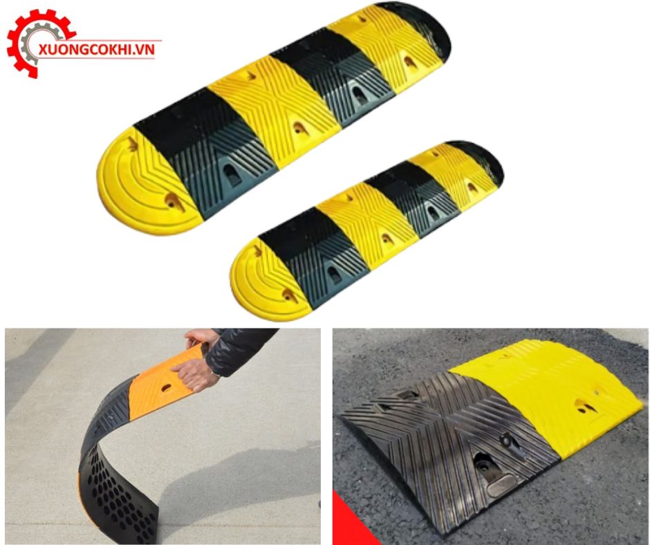 Gờ giảm tốc cao su 6 Ứng dụng gờ giảm tốc cao su