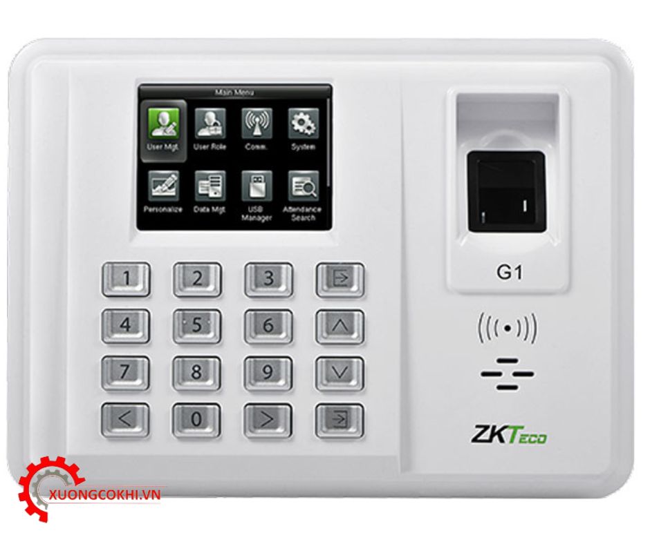 Tư vấn lựa chọn máy chấm công vân tay và thẻ từ Zkteco G1 giá rẻ chính hãng 4 Máy chấm công vân tay và thẻ từ Zkteco G1