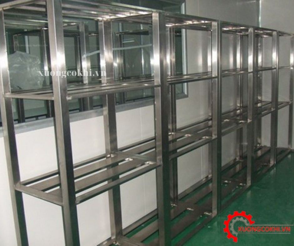 Gia công giá kệ inox