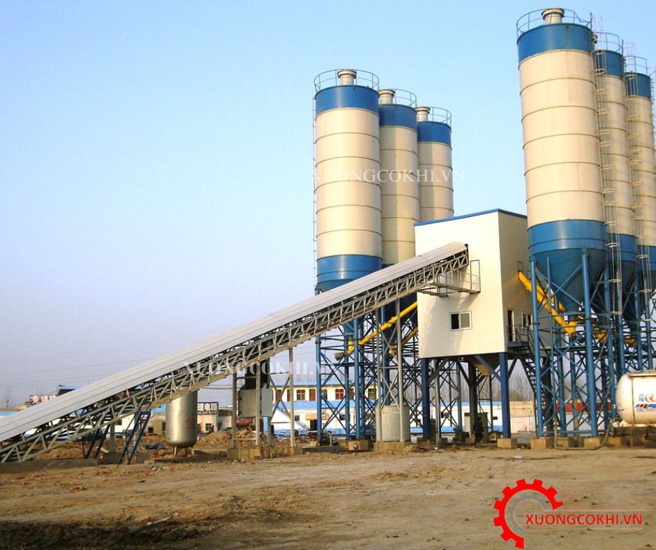 Gia công silo, bồn chứa xi măng