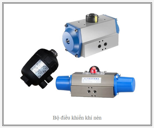 Van khí nén Pneumatic valve 2 bo dieu khien khi nen