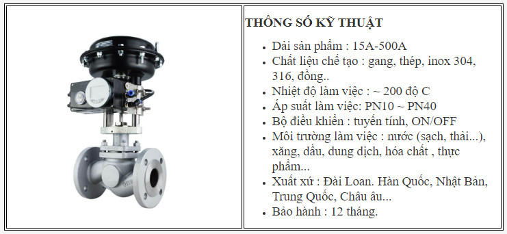 Van khí nén Pneumatic valve 7 van cau
