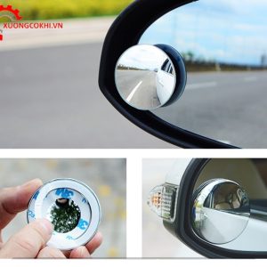 Gương cầu lồi xóa điểm mù ô tô xoay 360 độ
