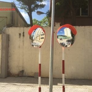 Ứng dụng của gương cầu lồi Polyme