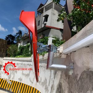 Lắp đặt gương cầu lồi
