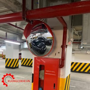 Gương cầu lồi Polyme D800 5 Công ty VHB cung ứng và lắp đặt gương cầu lồi Polyme D800 cho khách hàng