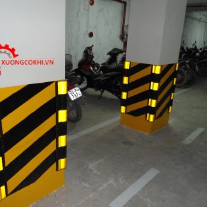 Ốp cột cao su phản quang