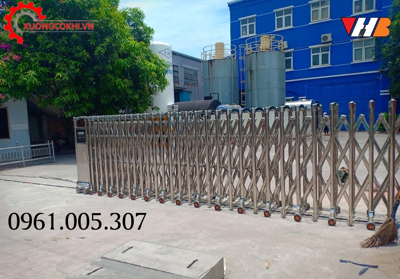 Cổng xếp Inox, Các loại cổng xếp Inox phổ biến 8 Ứng dụng của cổng xếp Inox